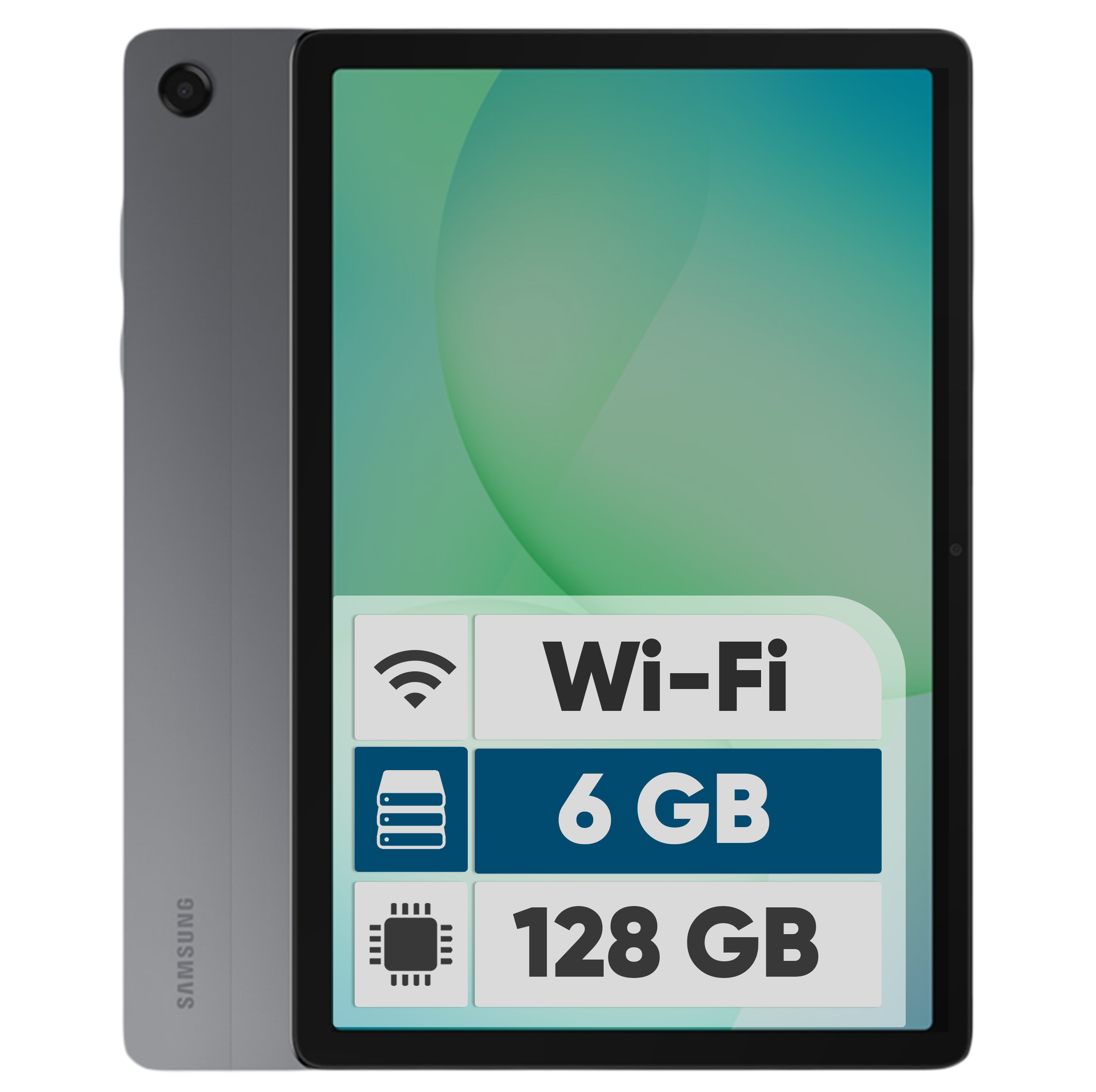 تبلت 11 اینچ سامسونگ مدل Galaxy Tab A11 Plus Wi-Fi، ظرفیت 128 گیگابایت و رم 6 گیگابایت، رزولوشن دوربین 8 مگاپیکسل