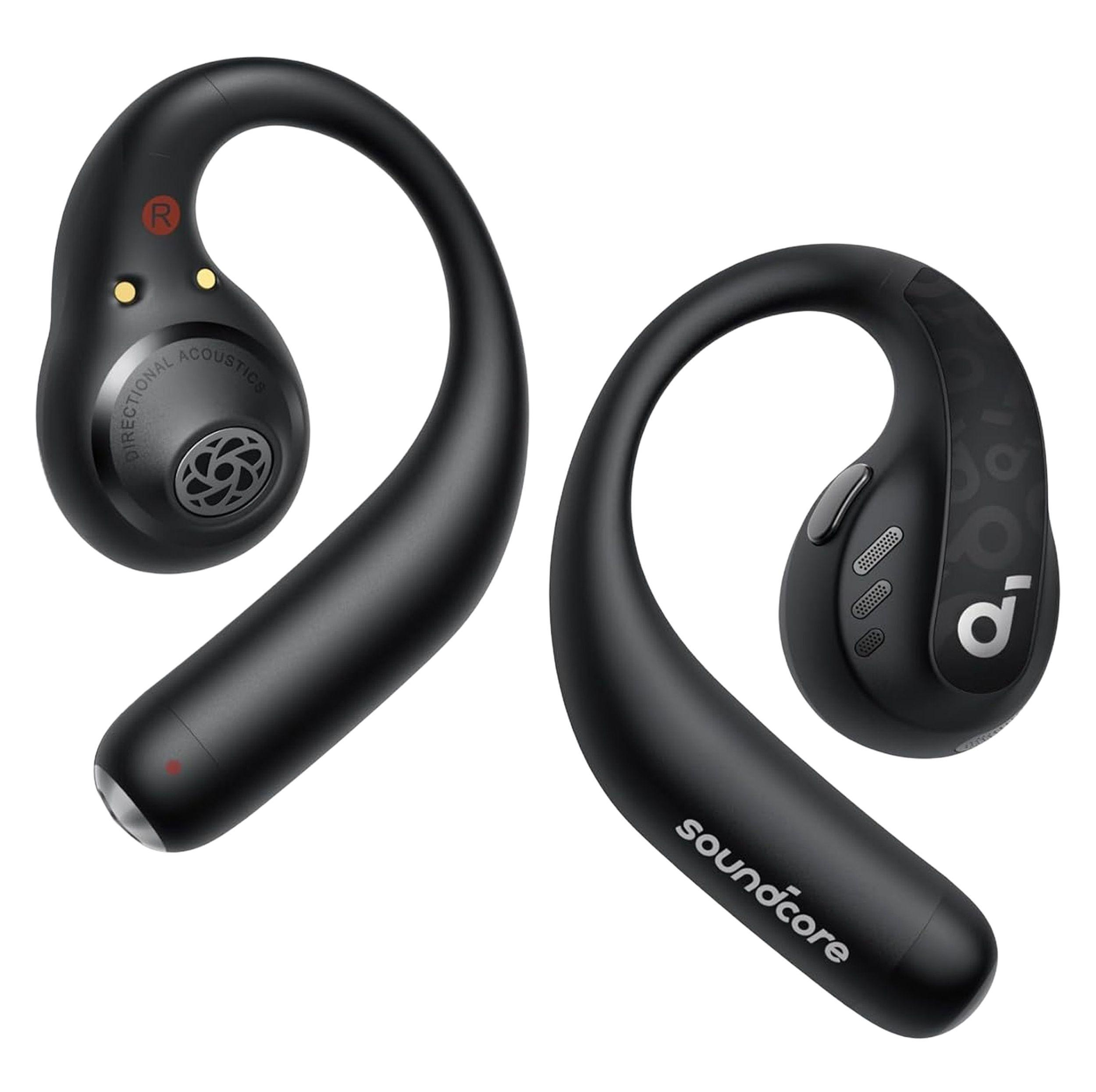 هدفون بلوتوثی انکر مدل AeroFit Pro A3871 بدون قابلیت نویز کنسلینگ، درگاه شارژ USB Type-C، مقاومت در برابر رطوبت و عرق