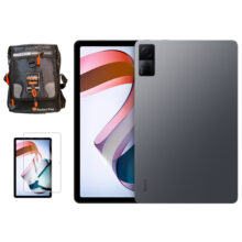 تبلت شیائومی مدل Redmi Pad ظرفیت 128 گیگابایت و رم 6 گیگابایت به همراه کیف و محافظ صفحه نمایش