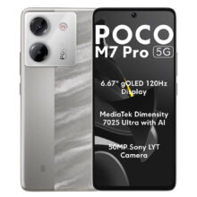 گوشی موبایل شیائومی مدل Poco M7 Pro 5G دو سیم کارت ظرفیت 512 گیگابایت و رم 12 گیگابایت