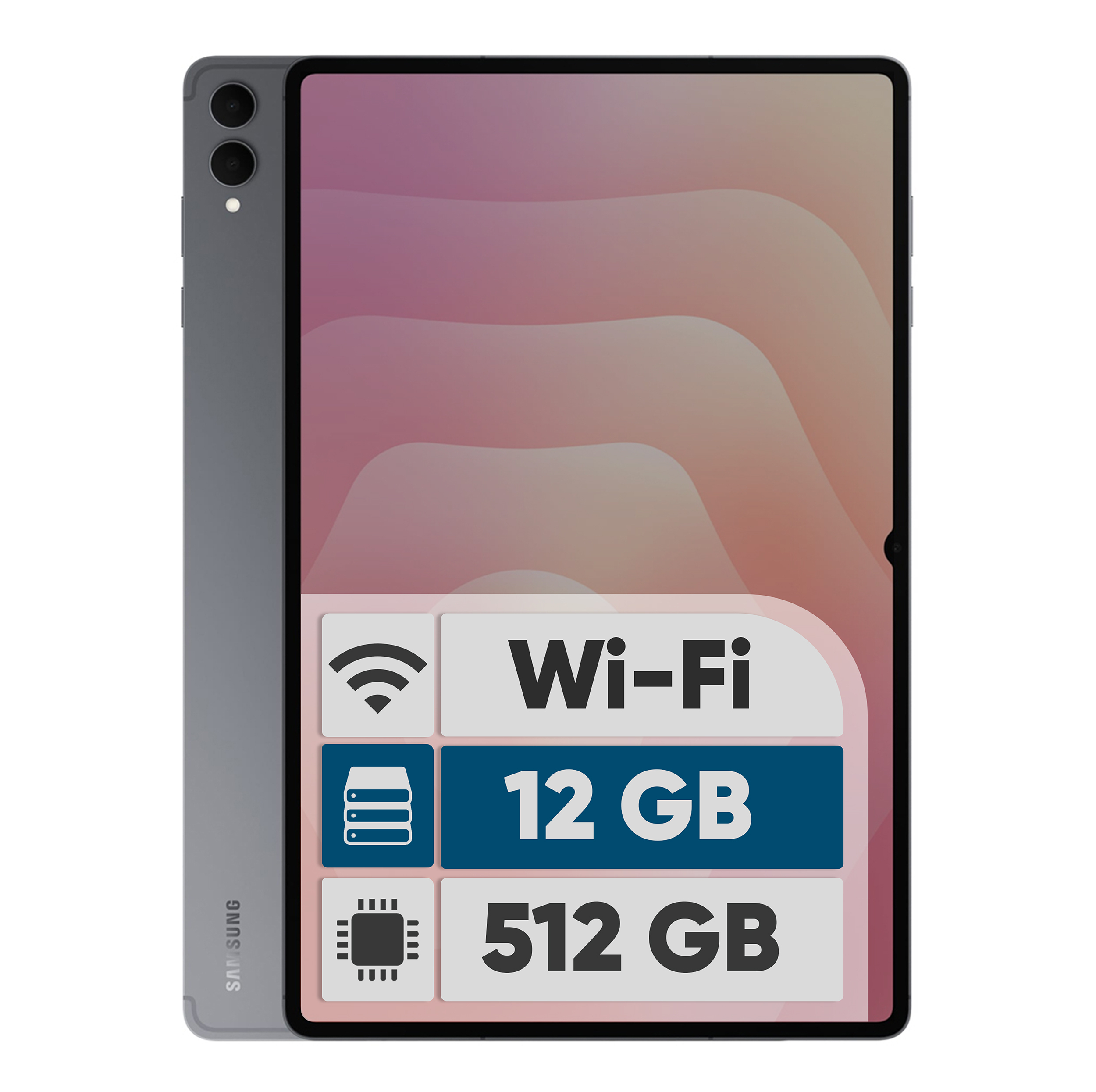 تبلت ۱۴.۶ اینچ سامسونگ مدل Galaxy Tab S11 Ultra Wi-Fi ظرفیت 512 گیگابایت و رم 12 گیگابایت، رزولوشن دوربین ۱۳ مگاپیکسل، پشتیبانی از قلم و کیبورد