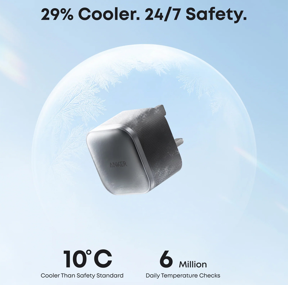 شارژر دیواری 45 وات انکر مدل A2692 به همراه کابل تبدیل USB-C