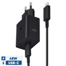 شارژر دیواری 45 وات سامسونگ مدل EP-T4511 Low Standby به همراه کابل USB-C به طول 1.8 متر