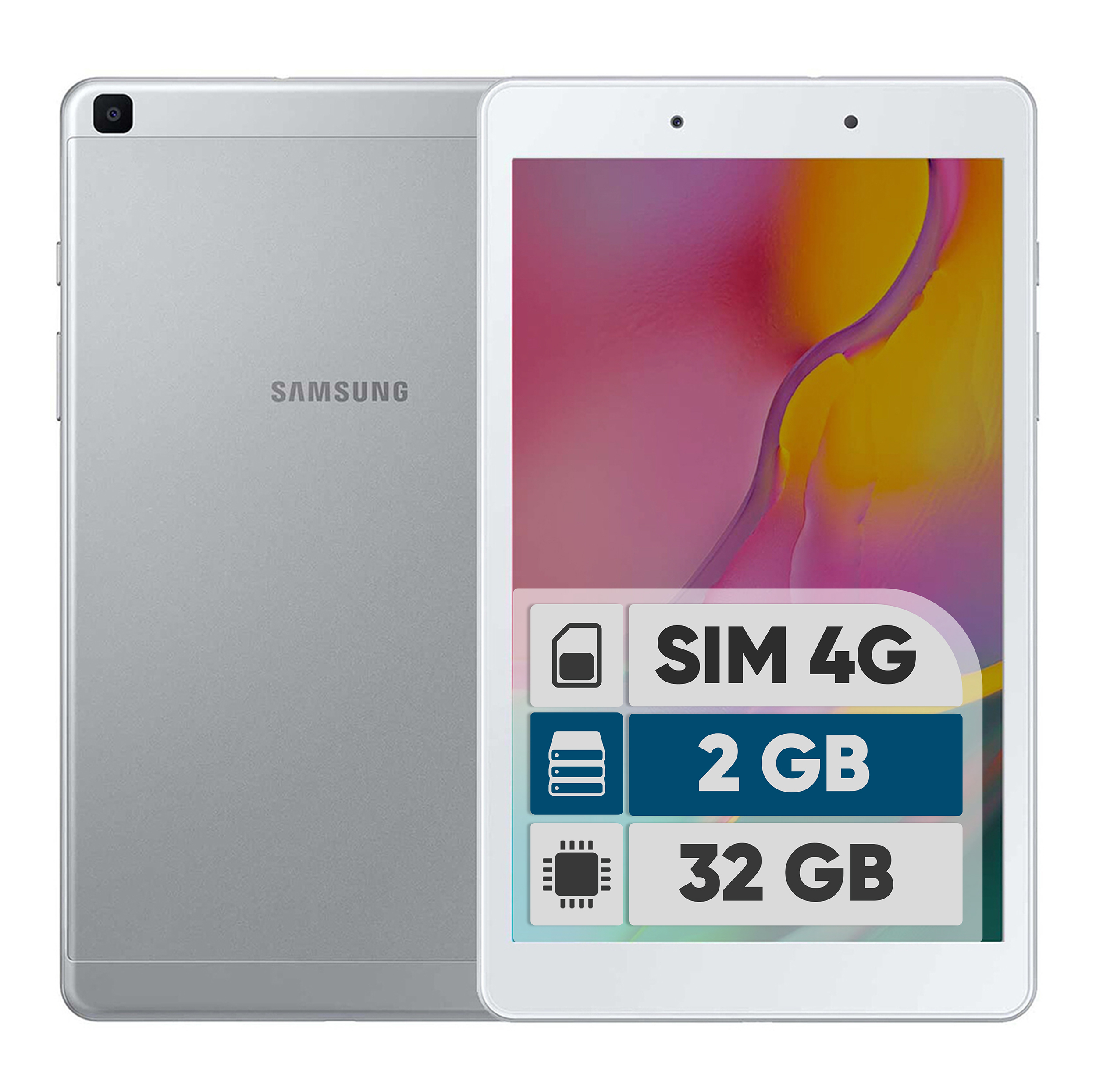 تبلت ۸ اینچ سامسونگ مدل Tab A 8.0 ظرفیت 32 گیگابایت و رم 2 گیگابایت