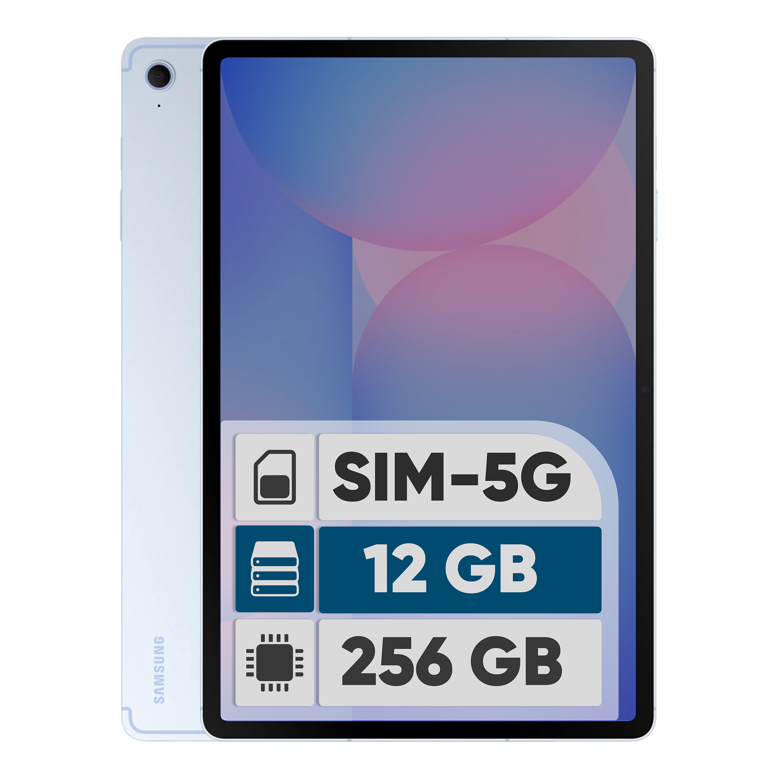 تبلت 13.1 اینچ سامسونگ مدل Galaxy Tab S10 FE Plus 5G ظرفیت 256 گیگابایت و رم 12 گیگابایت