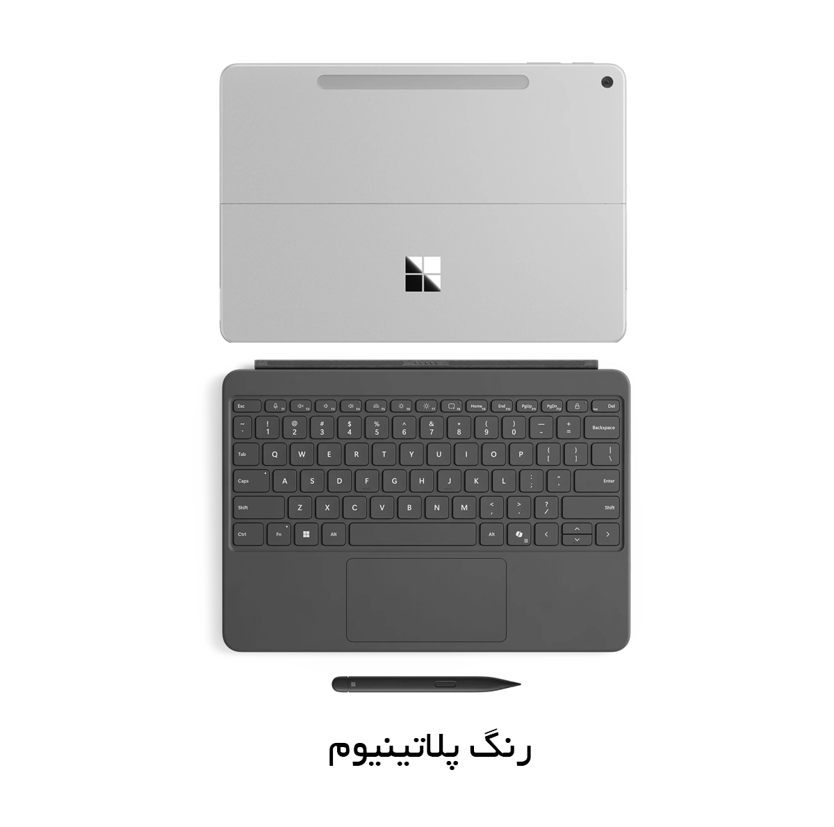 تبلت 12 اینچی مایکروسافت مدل Surface Pro-Snapdragon X Plus ظرفیت 512 گیگابایت و رم 16 گیگابایت به همراه کیبورد سرفیس پرو و قلم Slim pen 2