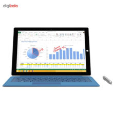 تبلت مایکروسافت مدل Surface Pro 3 - A به همراه کیبورد ظرفیت 64 گیگابایت