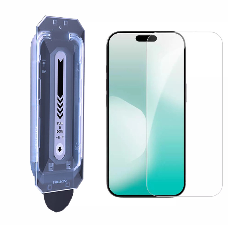 محافظ صفحه نمایش نیلکین مدل H Plus Pro Anti Reflex مناسب برای گوشی موبایل اپل iPhone 17 Pro Max به همراه کیت نصب