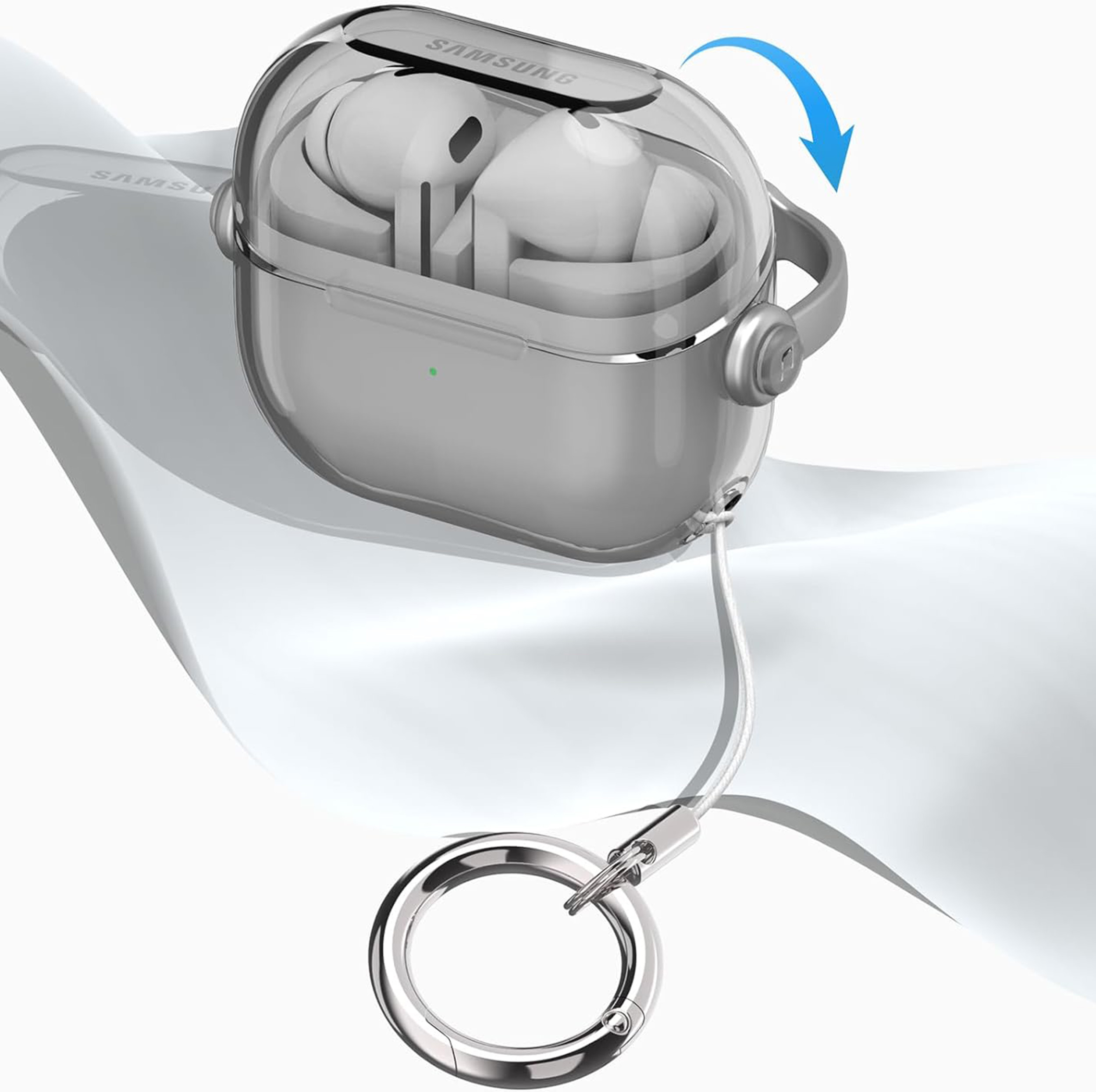 کاور سامورایی مدل Quad-21 مناسب برای کیس هدفون سامسونگ Galaxy Buds 3 Pro / Buds 3