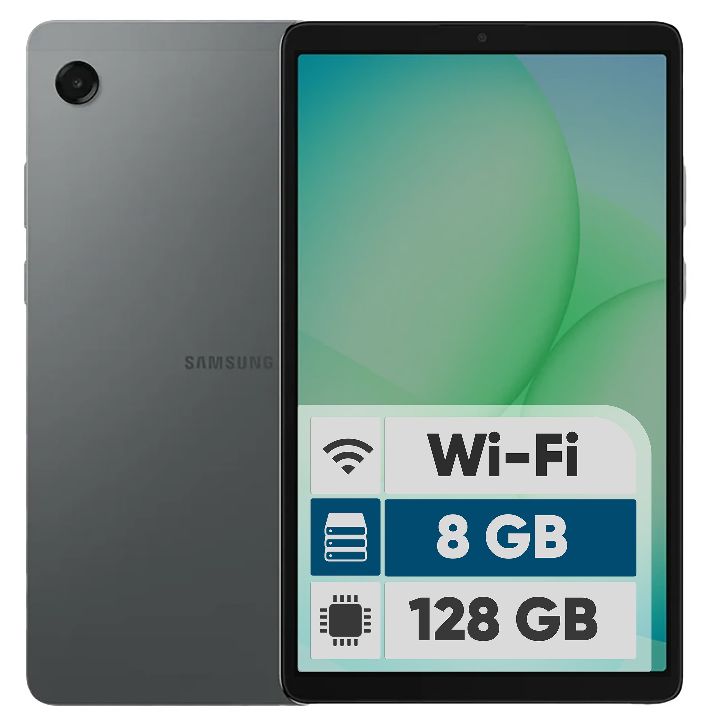 تبلت 8.7 اینچ سامسونگ مدل Galaxy Tab A11 Wi-Fi، ظرفیت 128 گیگابایت و رم 8 گیگابایت، رزولوشن دوربین 8 مگاپیکسل