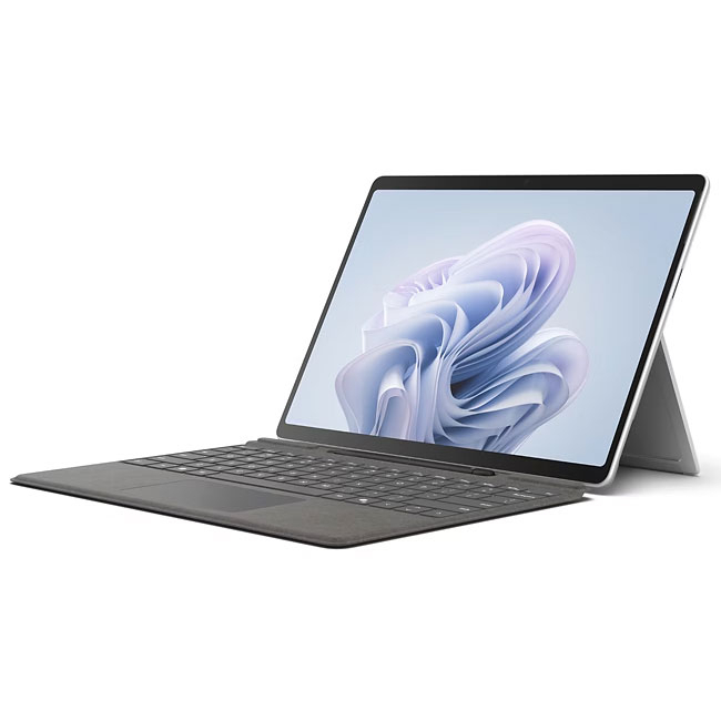 تبلت 13 اینچی مایکروسافت مدل Surface Pro 10-Core Ultra 7 165U ظرفیت 512 گیگابایت و رم 16 گیگابایت به همراه کیبورد Surface Pro Copilot و قلم Slim Pen 2