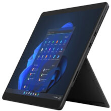 تبلت 13 اینچی مایکروسافت مدل Surface Pro 8 با پردازنده Core i7 1185G7 ظرفیت 512 گیگابایت و رم 16 گیگابایت به همراه کیبورد Surface Pro Copilot و قلم Slim Pen 2