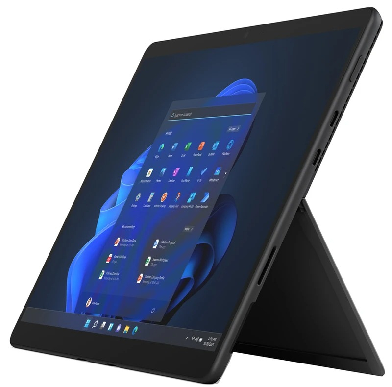 تبلت 13 اینچی مایکروسافت مدل Surface Pro 8-Core i7 ظرفیت 1 ترابایت و رم 16 گیگابایت به همراه کیبورد Surface Pro Copilot و قلم Slim Pen 2