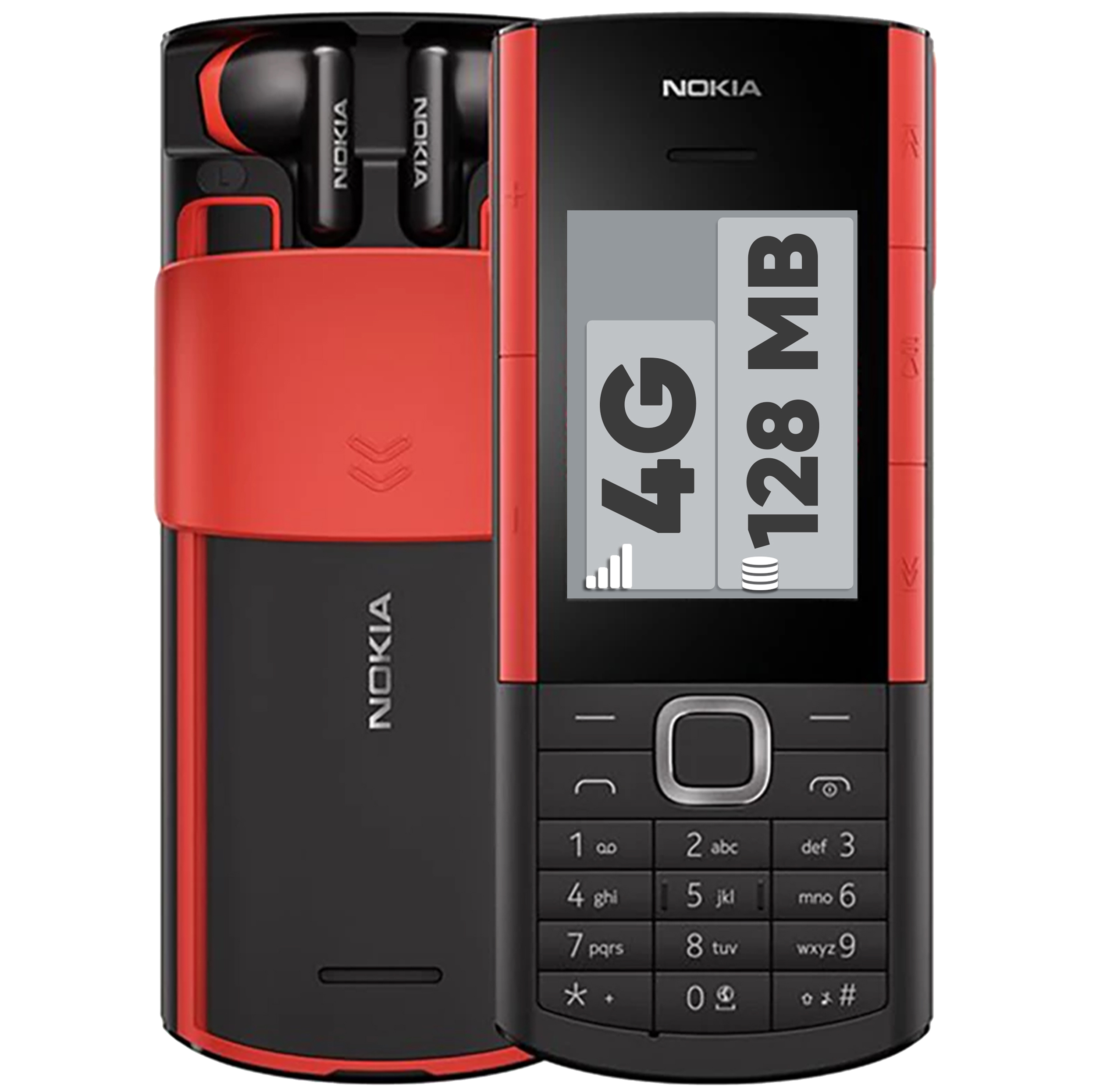 گوشی موبایل نوکیا مدل 5710 XpressAudio دو سیم کارت - مونتاژ ایران