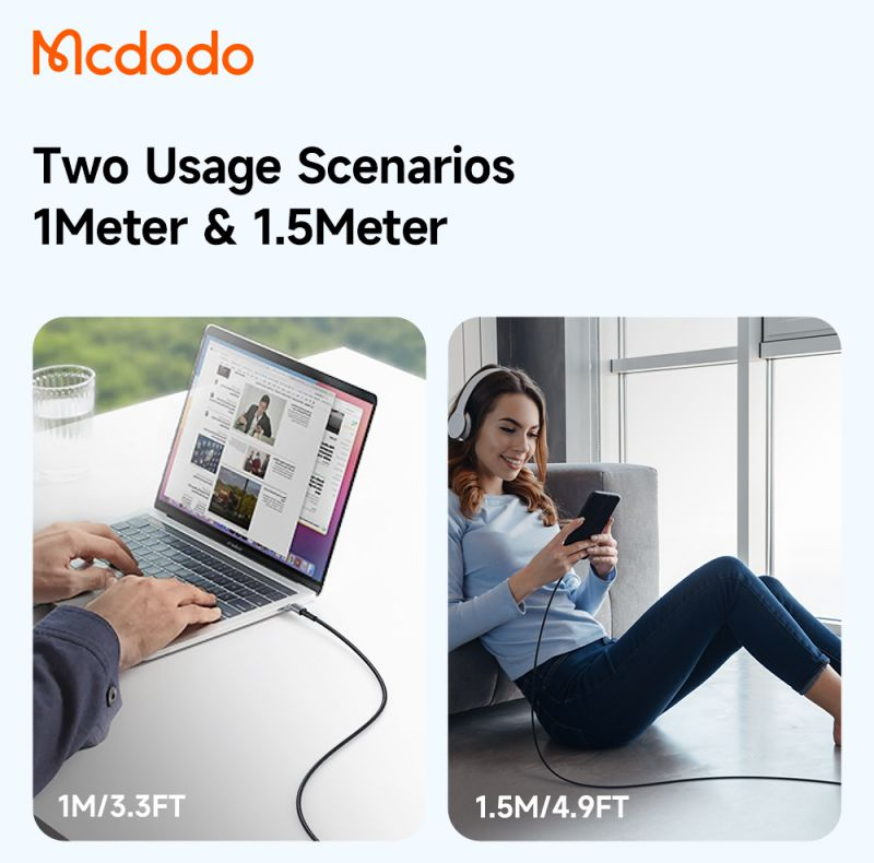 کابل USB-C  مک دودو مدل CA-3130 طول 1متر