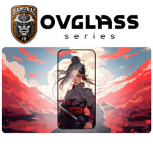 محافظ صفحه نمایش سامورایی مدل ovglass مناسب برای گوشی موبایل سامسونگ Galaxy S24 Ultra