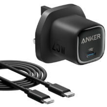شارژر دیواری 25 وات انکر مدل A2656 به همراه کابل USB-C به طول 1.5 متر