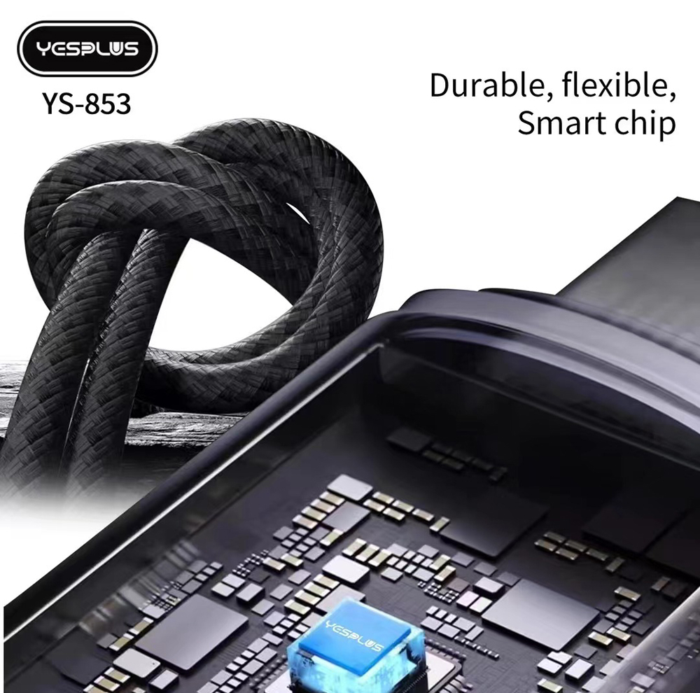 کابل تبدیل USB به USB-C یس پلاس مدل SUPER FAST CHARGE 6A طول 1 متر