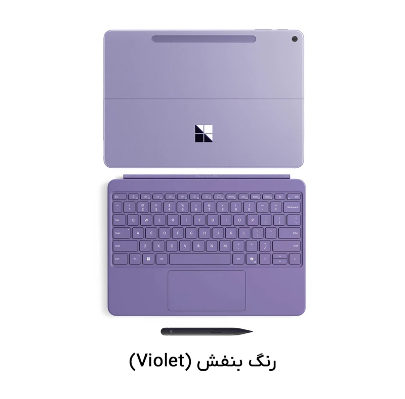تبلت 12 اینچی مایکروسافت مدل Surface Pro-Snapdragon X Plus ظرفیت 512 گیگابایت و رم 16 گیگابایت به همراه کیبورد سرفیس پرو و قلم Slim pen 2