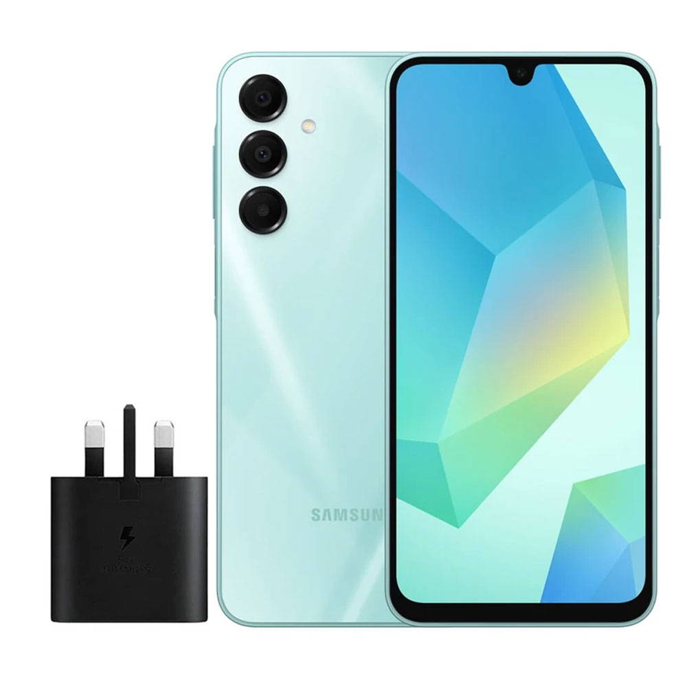 گوشی موبایل سامسونگ مدل Galaxy A16 4G دو سیم کارت ظرفیت 128 گیگابایت و رم 4 گیگابایت - ویتنام - به همراه شارژر 25 وات سامسونگ