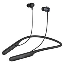 هدفون بلوتوثی گردنی QCY مدل C2 با قابلیت حذف نویز محیطی (ENC)، درگاه شارژ USB Type-C، با قابلیت شارژ سریع، مقاوم در برابر رطوبت و عرق (IPX4)