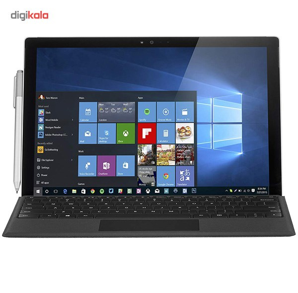تبلت مایکروسافت مدل Surface Pro 4 - B به همراه کیبورد Type Cover و کاور Executive Sleeve