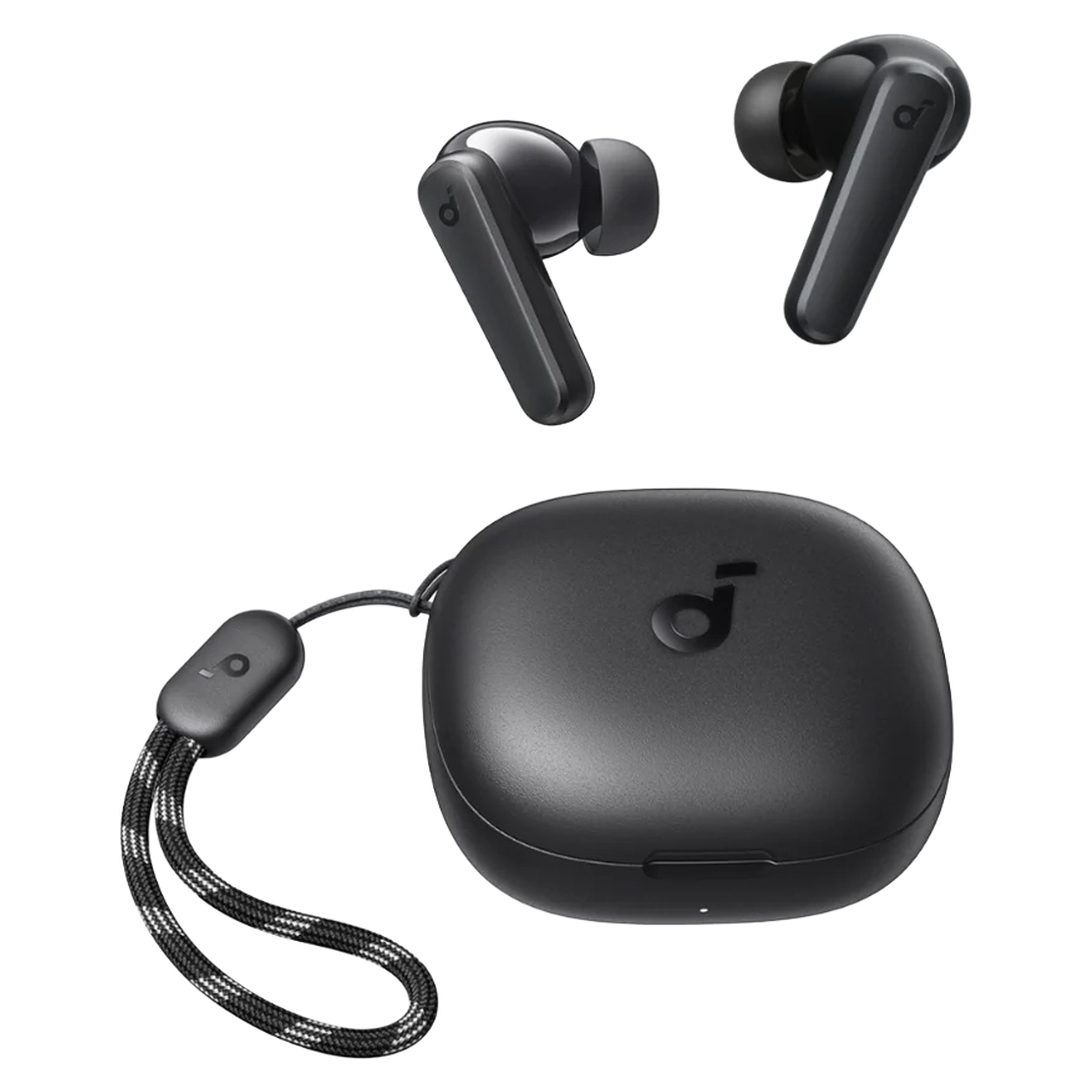 هدفون بلوتوثی انکر مدل SoundCore R50i A3949 بدون قابلیت نویز کنسلینگ، درگاه شارژ USB Type-C، دارای فناوری AI-Enhanced Calls برای کاهش نویز و بهبود مکالمات، مقاوم در برابر رطوبت و عرق