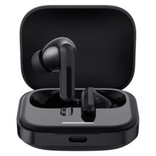 هدفون بلوتوثی شیائومی مدل Redmi Buds 5 با نویز کنسلینگ فعال (ANC)، درگاه شارژ USB Type-C، دارای نشانگر روی محفظه شارژ