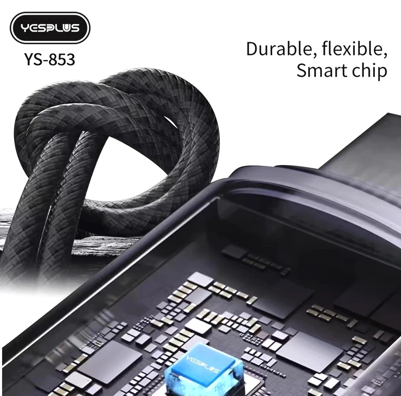 کابل تبدیل USB به لایتنینگ یس پلاس مدل FAST CHARGE طول 1 متر