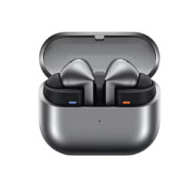 هدفون بلوتوثی سامسونگ مدل Galaxy Buds3 Pro دارای نویز کنسلینگ فعال (ANC)، درگاه شارژ USB Type-C، شارژ بی سیم، با قابلیت اتصال به چند دستگاه، پشتیبانی از فرمان لمسی، پشتیبانی از دستیار صوتی، مقاوم در برابر آب