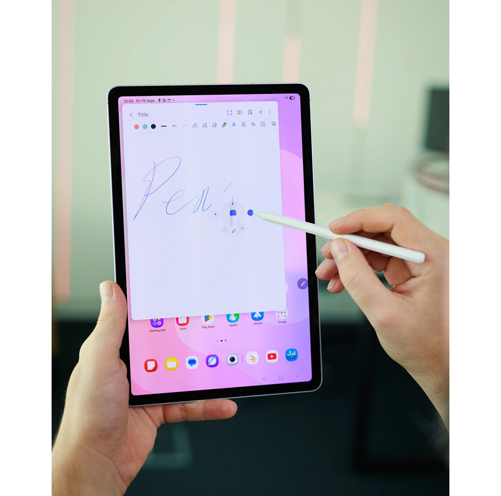 تبلت ۱۱ اینچ سامسونگ مدل Galaxy Tab S11 Wi-Fi ظرفیت 512 گیگابایت و رم 12 گیگابایت، رزولوشن دوربین ۱۳ مگاپیکسل، پشتیبانی از قلم و کیبورد