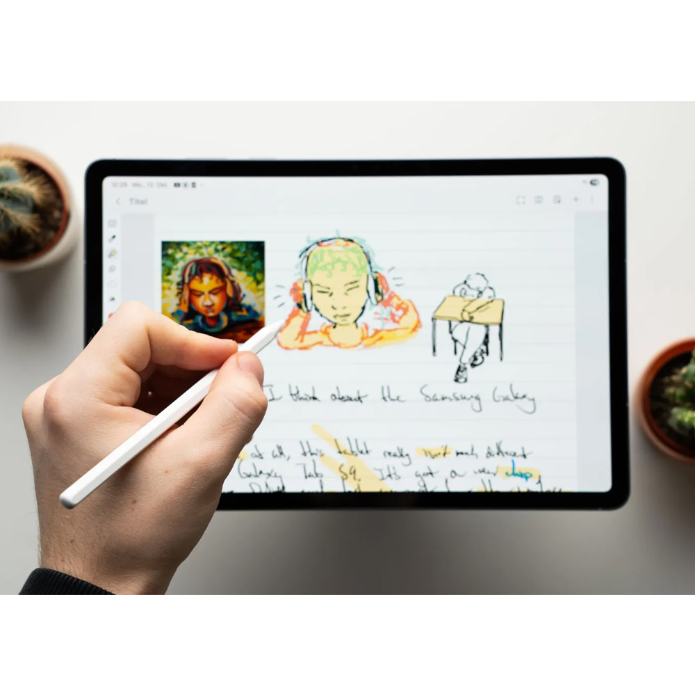 تبلت ۱۱ اینچ سامسونگ مدل Galaxy Tab S11 ظرفیت 256 گیگابایت و رم 12 گیگابایت، قابلیت پشتیبانی از سیم کارت، رزولوشن دوربین ۱۳ مگاپیکسل، پشتیبانی از قلم و کیبورد