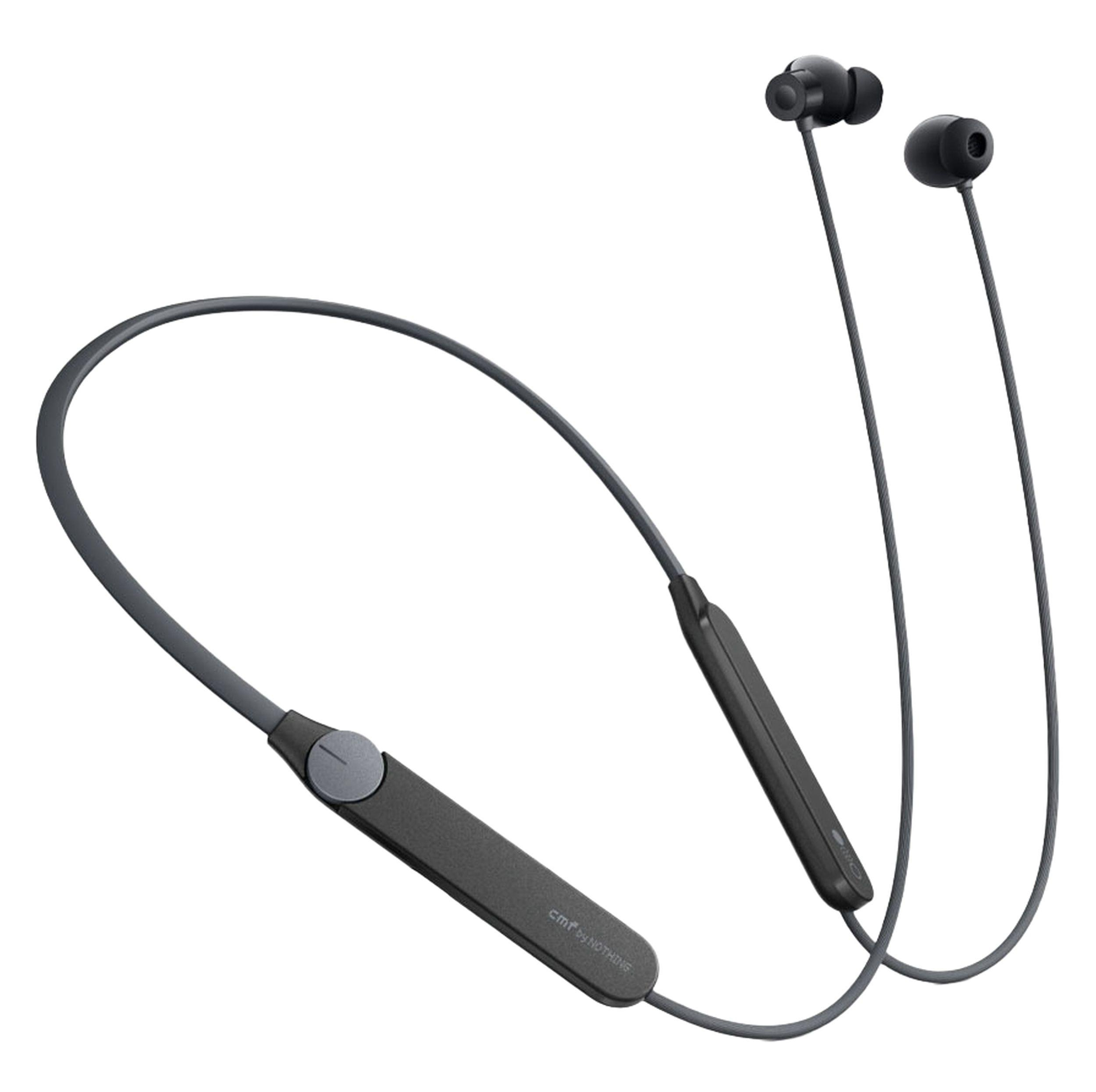 هدفون بلوتوثی گردنی ناتینگ مدل CMF Neckband Pro با نویز کنسلینگ فعال (ANC)،نویز کنسلینگ میکروفون (ENC) درگاه شارژ USB Type-C، دارای نشانگر LED