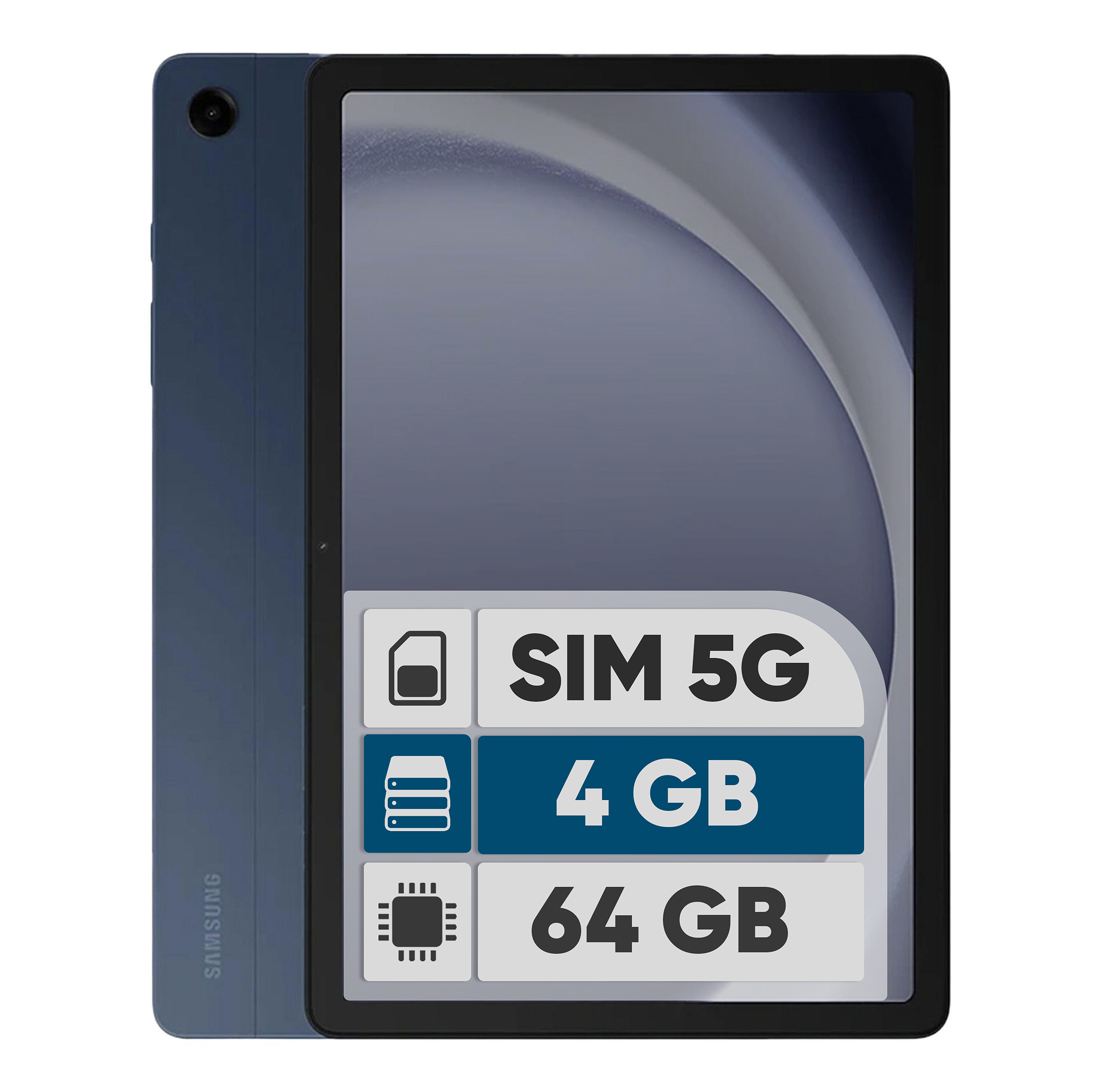 تبلت 11 اینچ سامسونگ مدل Galaxy Tab A9 Plus 5G ظرفیت 64 گیگابایت و رم 4 گیگابایت