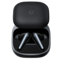 هدفون بلوتوثی انکر مدل Soundcore Liberty 5 با نویز کنسلینگ فعال (ANC)، درگاه شارژ USB Type-C، تا 30 ساعت زمان پخش موسیقی، دارای سنسور نوری داخل گوش و مقاوم در برابر رطوبت و عرق