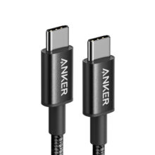 کابل تبدیل USB-C به USB-C انکر مدل Nylon A8752 طول یک متر