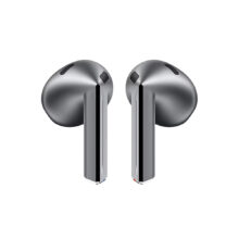 هدفون بلوتوثی سامسونگ مدل Galaxy Buds3 با نویز کنسلینگ فعال (ANC)، نویز کنسلینگ میکروفون (ENC)، درگاه شارژ USB Type-C، با قابلیت اتصال به چند دستگاه، دارای قابلیت صدای 360 درجه، Galaxy AI، میکروفون سه گانه، پشتیبانی از فرمان لمسی، ضد آب و گرد و غبار