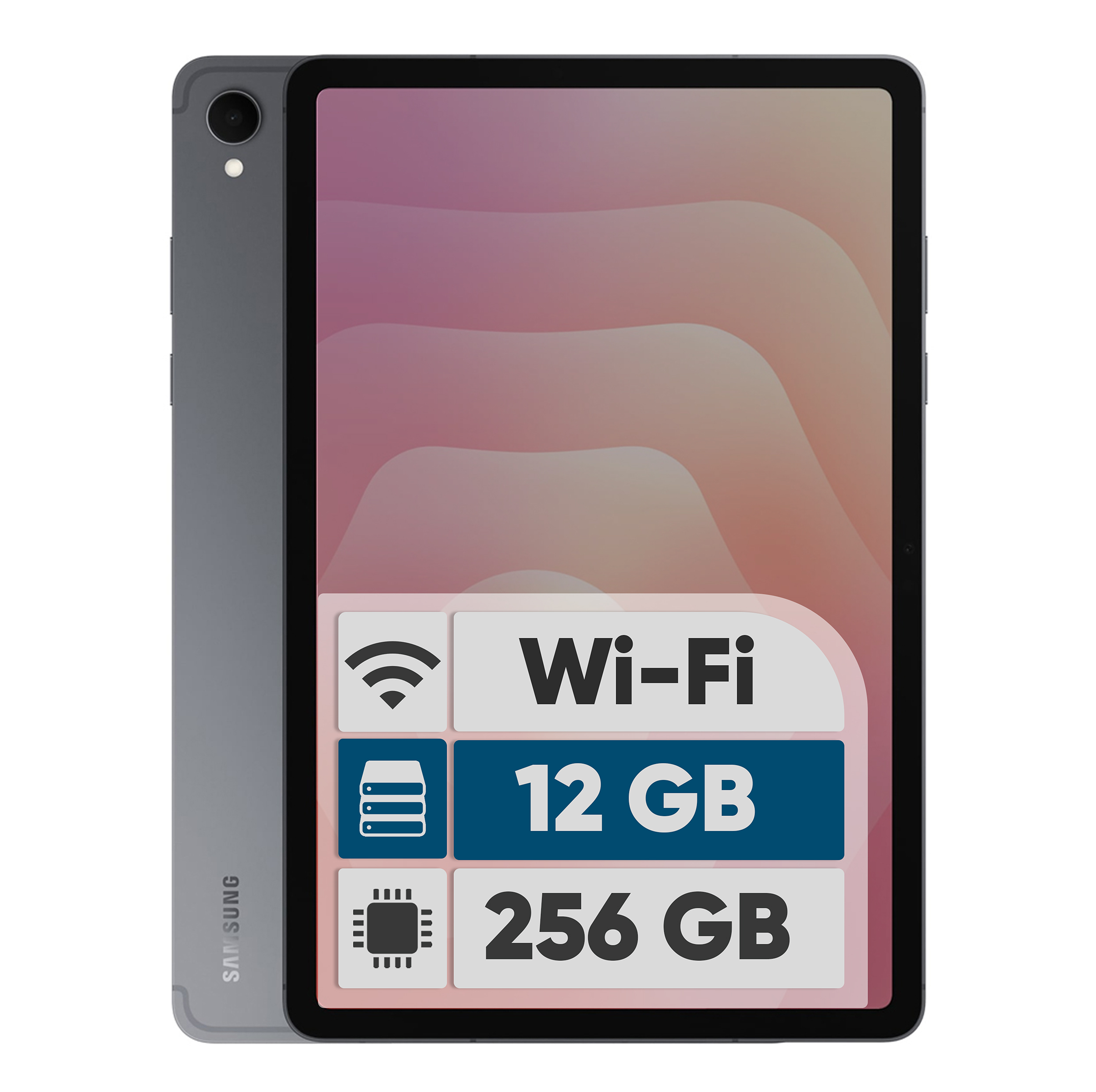 تبلت ۱۱ اینچ سامسونگ مدل Galaxy Tab S11 Wi-Fi ظرفیت 256 گیگابایت و رم 12 گیگابایت، رزولوشن دوربین ۱۳ مگاپیکسل، پشتیبانی از قلم و کیبورد