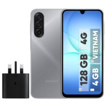 گوشی موبایل سامسونگ مدل Galaxy A17 4G دو سیم کارت ظرفیت 128 گیگابایت و رم 4 گیگابایت – ویتنام – به همراه شارژر 25 وات سامسونگ