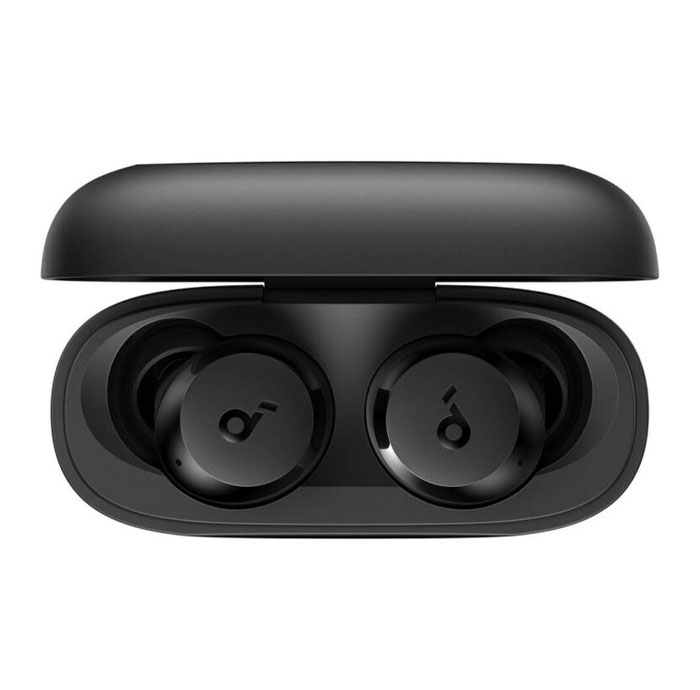 هدفون بلوتوثی انکر مدل Soundcore A25i بدون قابلیت نویز کنسلینگ، درگاه شارژ USB Type-C، دارای دو میکروفون داخلی با الگوریتم هوش مصنوعی، مقاوم در برابر پاشش آب