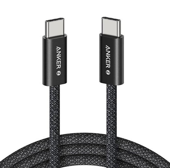 کابل تبدیل USB-C به USB-C انکر مدل Zolo A8060 طول 1.5 متر