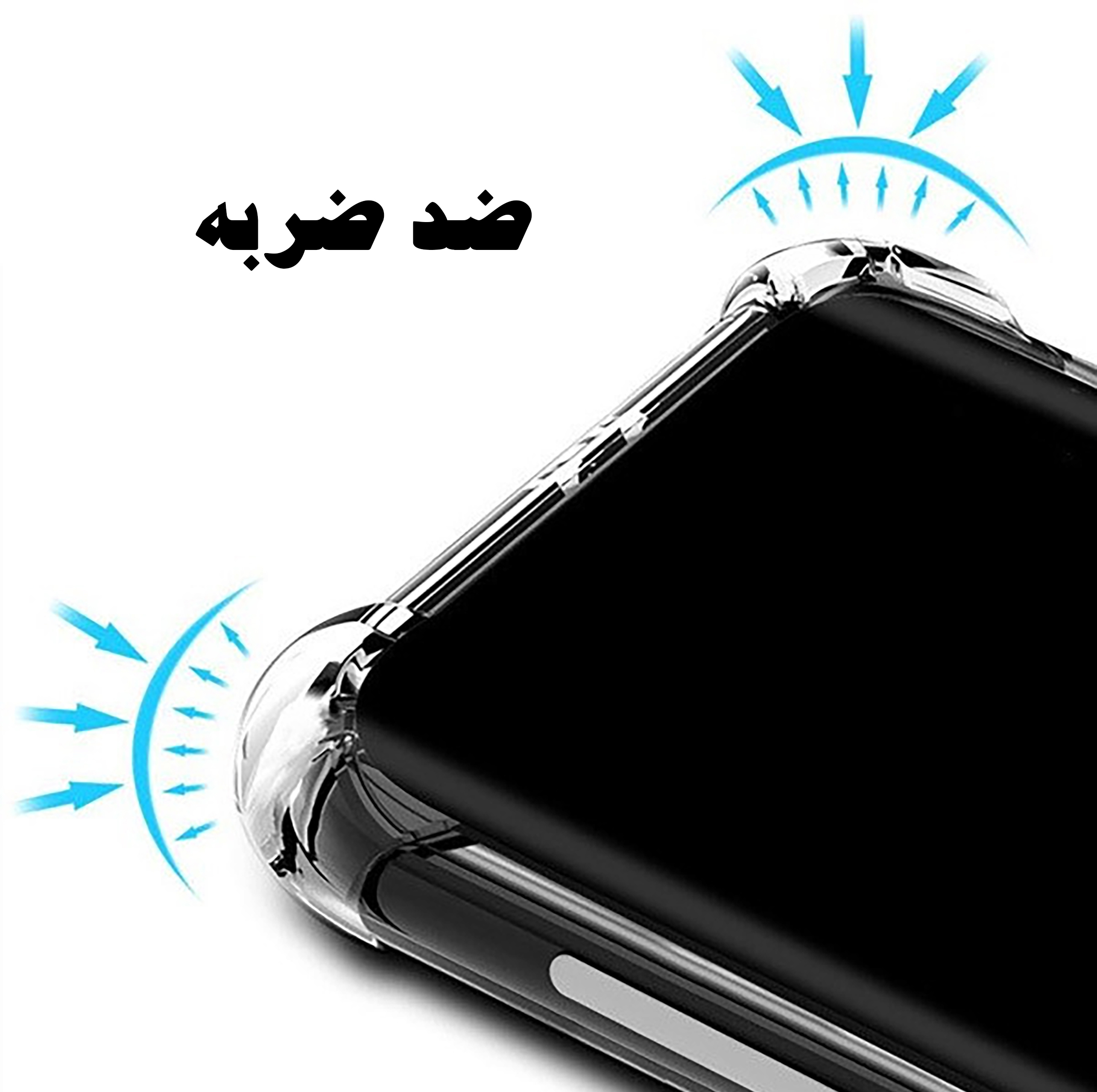 کاور مدل شفاف مناسب برای گوشی موبایل شیائومی Redmi Note 8 Pro