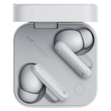 هندزفری بلوتوثی ناتینگ مدل CMF Buds Pro 2 با نویز کنسلینگ فعال (ANC)، درگاه شارژ USB Type-C، دارای میکروفون سه‌گانه با قابلیت حذف صدای باد، مقاوم در برابر رطوبت و عرق (IP55)