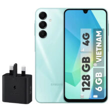 گوشی موبایل سامسونگ مدل Galaxy A16 4G دو سیم کارت ظرفیت 128 گیگابایت و رم 6 گیگابایت – ویتنام – به همراه شارژر 25 وات سامسونگ