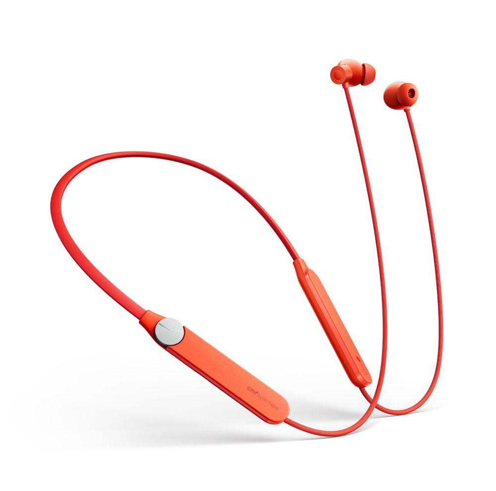هدفون بلوتوثی گردنی ناتینگ مدل CMF Neckband Pro با نویز کنسلینگ فعال (ANC)،نویز کنسلینگ میکروفون (ENC) درگاه شارژ USB Type-C، دارای نشانگر LED