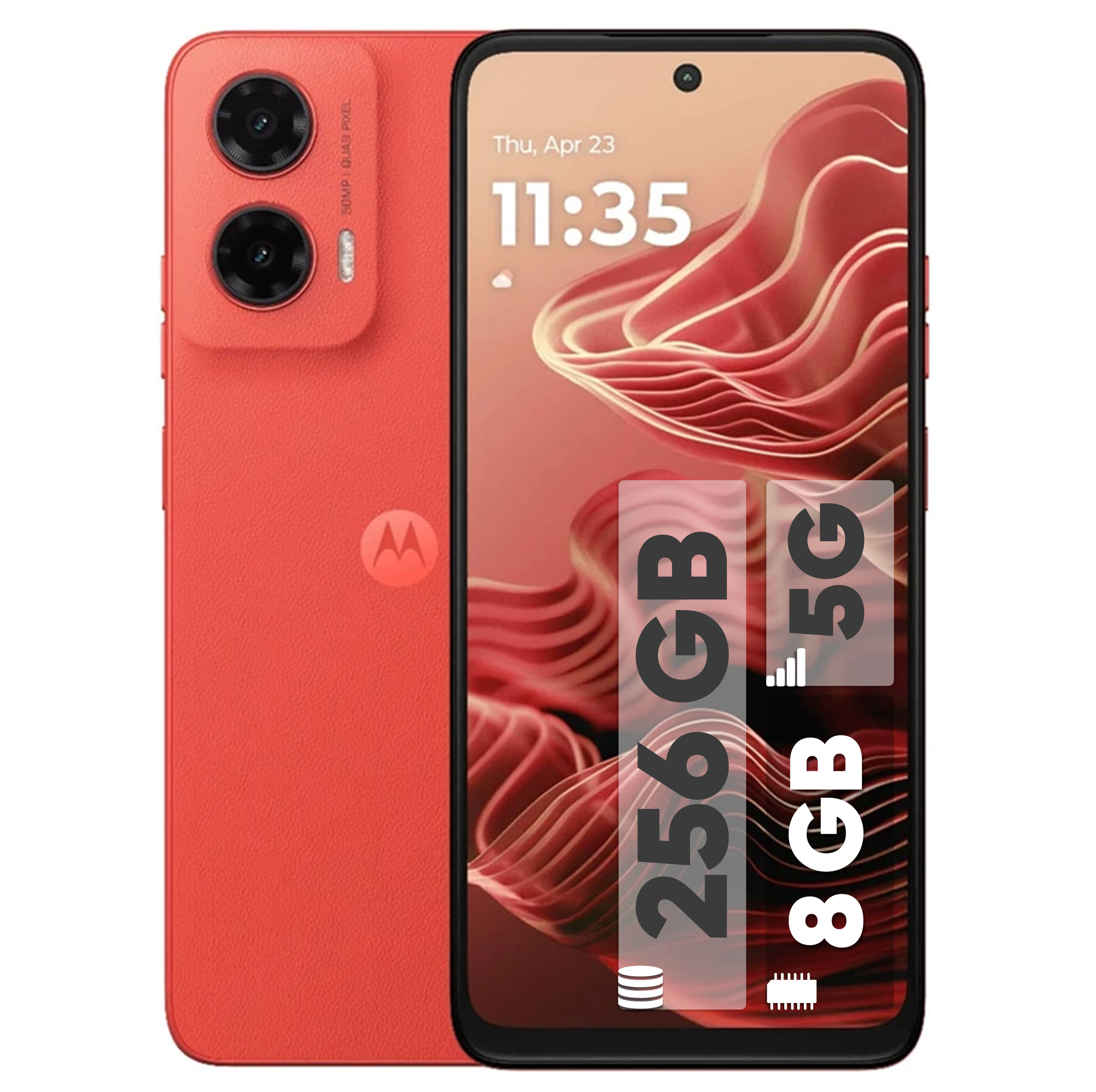 گوشی موبایل موتورولا مدل Moto G35 دو سیم کارت ظرفیت 256 گیگابایت و رم 8 گیگابایت