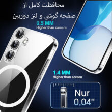 کاور بادی قاب مدل Magsafe-A54 طرح مگ سیف مناسب برای گوشی موبایل سامسونگ Galaxy A54 5G / A54