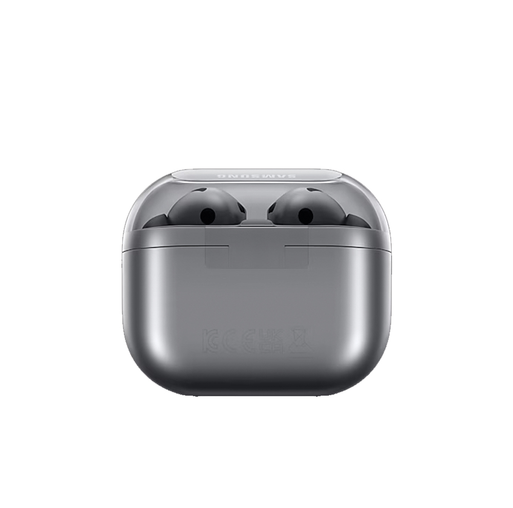 هدفون بلوتوثی سامسونگ مدل Galaxy Buds3 Pro دارای نویز کنسلینگ فعال (ANC)، درگاه شارژ USB Type-C، شارژ بی سیم، با قابلیت اتصال به چند دستگاه، پشتیبانی از فرمان لمسی، پشتیبانی از دستیار صوتی، مقاوم در برابر آب