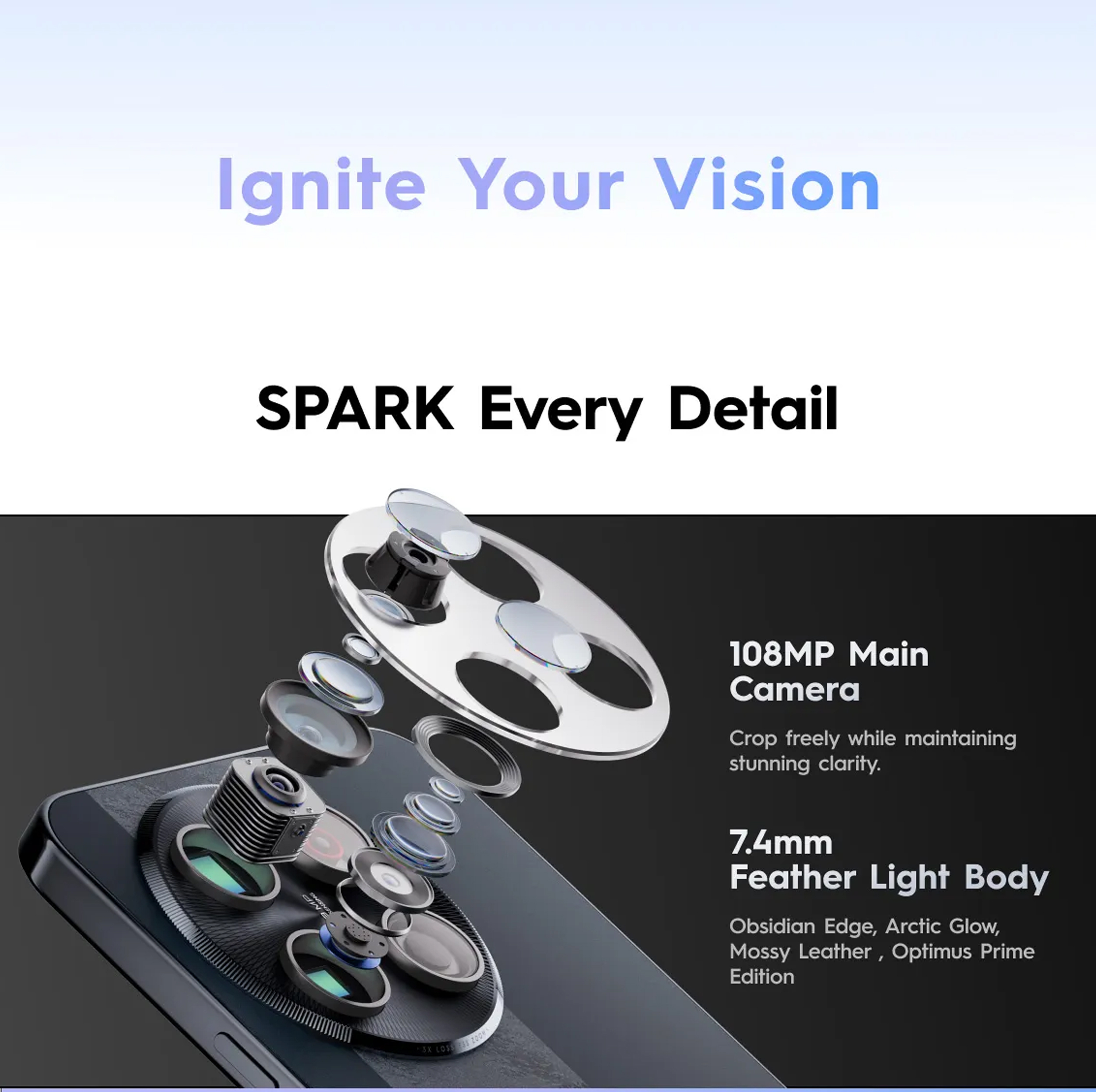 گوشی موبایل تکنو مدل Spark 30 Pro دو سیم کارت ظرفیت 256 گیگابایت و رم 8 گیگابایت