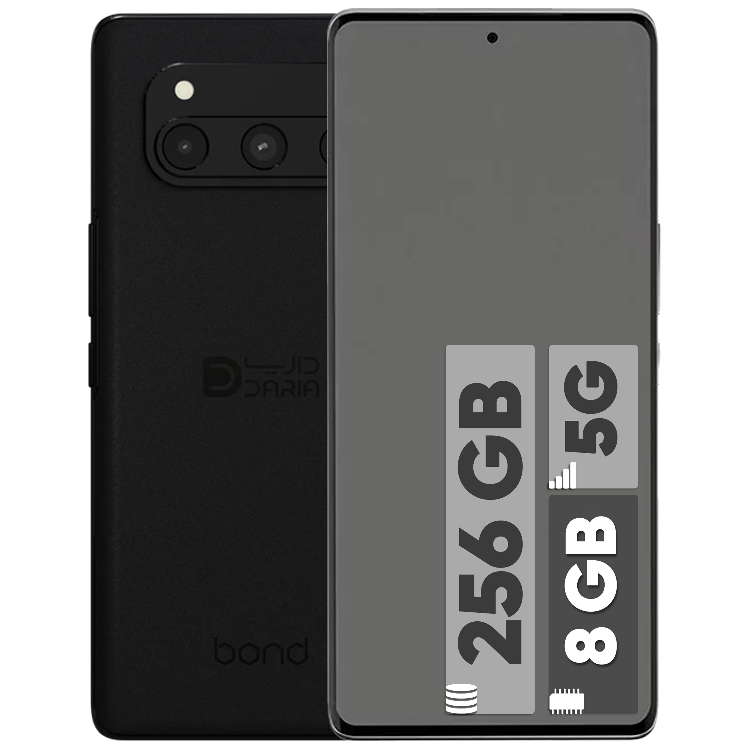 گوشی موبایل داریا مدل bond 5G دو سیم کارت ظرفیت 256 گیگابایت و رم 8 گیگابایت